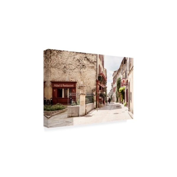 Philippe Hugonnard 'France Provence Old Provencal Street II Uzes' Canvas Art,12x19